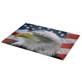 Planche à découper de drapeau américain d'Eagle (Coin)