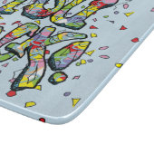 Planche À Découper De fête "vous roche !" Conseil de taille du verre (Coin)