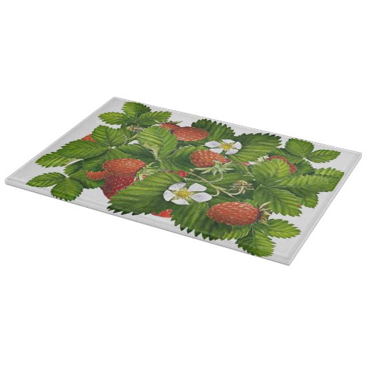 Planche à découper de fraises (Coin)