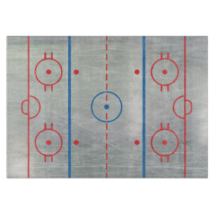 Planche à découper de glace de piste d'hockey (d