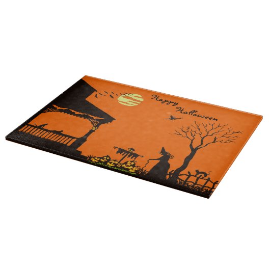 Planche à découper de Halloween, sorcières, (Coin)