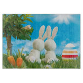 Planche à découper de lapins de Pâques (Devant)