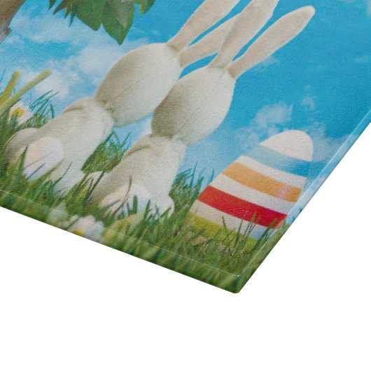 Planche à découper de lapins de Pâques (Coin)