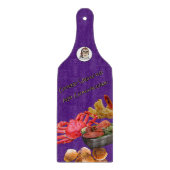 Planche à découper de mollusques cuits (Devant)