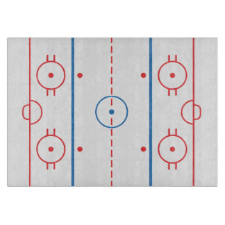 Planche à découper de piste d'hockey (de glace)