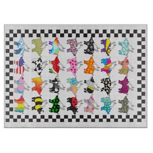 Planche à découper de porc de vol (Devant)