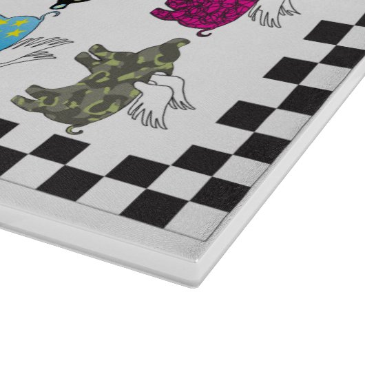 Planche à découper de porc de vol (Coin)