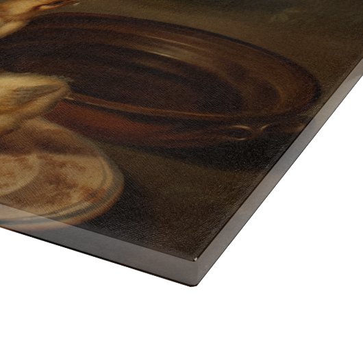 Planche à découper de "poule et de poulets" (Coin)