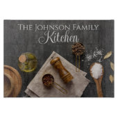 Planche à découper de sel et de poivre (Devant)