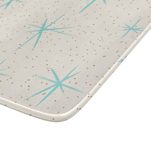 Planche à découper de Starbursts de turquoise (Coin)