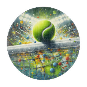 Planche à découper de tennis