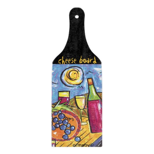 Planche à découper de vin (Devant)