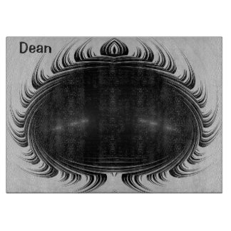 Planche À Découper DEAN ~ Étonnant noir blanc original fractal