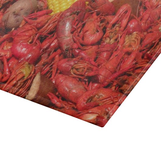 Planche à découper d'ébullition d'écrevisses (Coin)