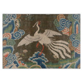 Planche À Découper Décor d'antiquité chinois d'oiseaux (Devant)