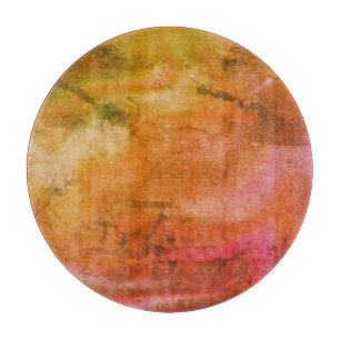 Planche À Découper Décor de verre couture avec marbre design