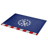 Planche À Découper Décor Nautical American Yacht (Coin)