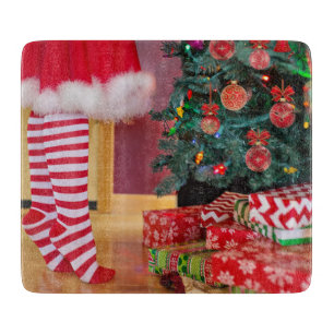 Planche À Découper Décoration de l'arbre de Noël