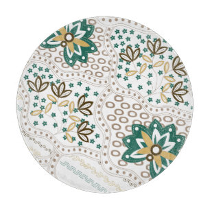 Planche À Découper Décoration de maison à motif floral