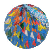 Planche À Découper Décoration du drapeau triangulaire (Devant)