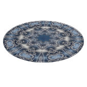 Planche à découper décorative bleue (Coin)