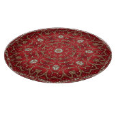 Planche à découper décorative rouge (Coin)