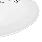 Planche à découper décorée d'un monogramme (Coin)