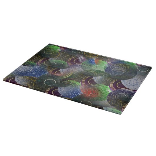 Planche À Découper Découpage Colorée Des Pelouses, (Coin)