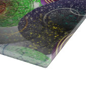 Planche À Découper Découpage Colorée Des Pelouses, (Coin)