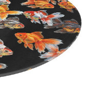Planche À Découper Défilé de poisson rouge (Coin)