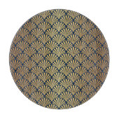 Planche À Découper Dégradé or : Art Déco sans couture (Devant)