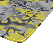 Planche À Découper Déguisement camouflage jaune et gris, Militaire, A (Coin)
