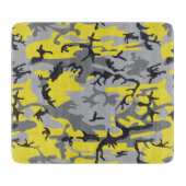 Planche À Découper Déguisement camouflage jaune et gris, Militaire, A (Devant)
