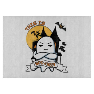 Planche À Découper Déguisement Halloween Fantôme Drôle Boo