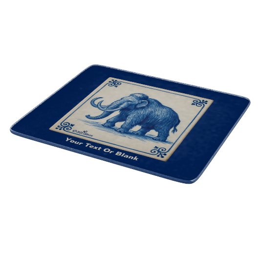 Planche À Découper Delft Wooly Mammoth (Coin)