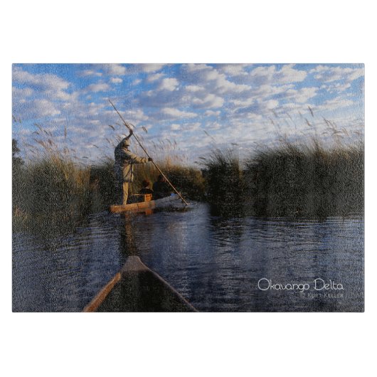 Planche À Découper Delta d'Okavango (Devant)