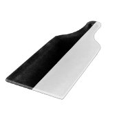 Planche À Découper Demi-Noir Et Demi-Blanc Personnaliser Milieu (Coin)