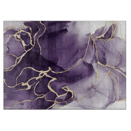 Planche à découper d'encre d'alcool liquide (Devant)