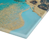 Planche à découper d'encre d'alcool liquide (Coin)