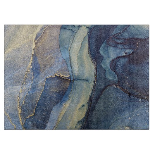 Planche à découper d'encre d'alcool liquide (Devant)