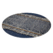 Planche À Découper Denim Blue Jeans : Décontracté Double Patch (Coin)