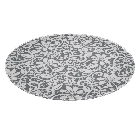 Planche À Découper Dentelle blanche 1 (Coin)