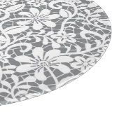 Planche À Découper Dentelle blanche 1 (Coin)