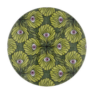 Planche À Découper Déplaisant mignon Plante printemps vert Imaginaire