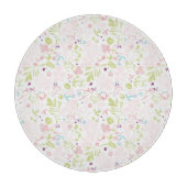 Planche À Découper déploiement de motif floral (Devant)