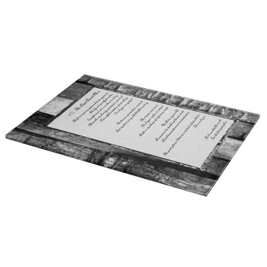 Planche À Découper Dernier endroit calme (Coin)