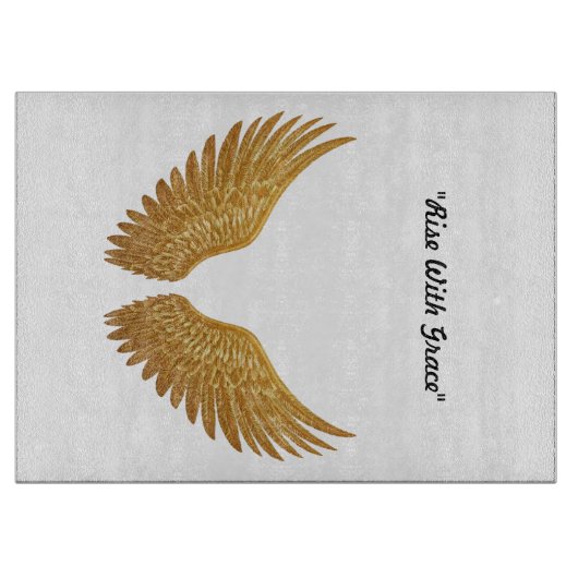 Planche À Découper "Des ailes paisibles" (Devant)
