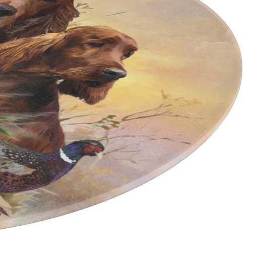 Planche À Découper Des couteaux irlandais avec faisans - Chasse à la (Coin)