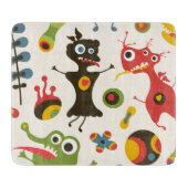 Planche À Découper Des monstres heureux (Devant)