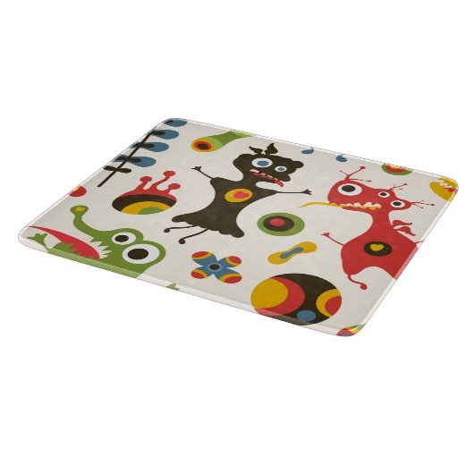 Planche À Découper Des monstres heureux (Coin)